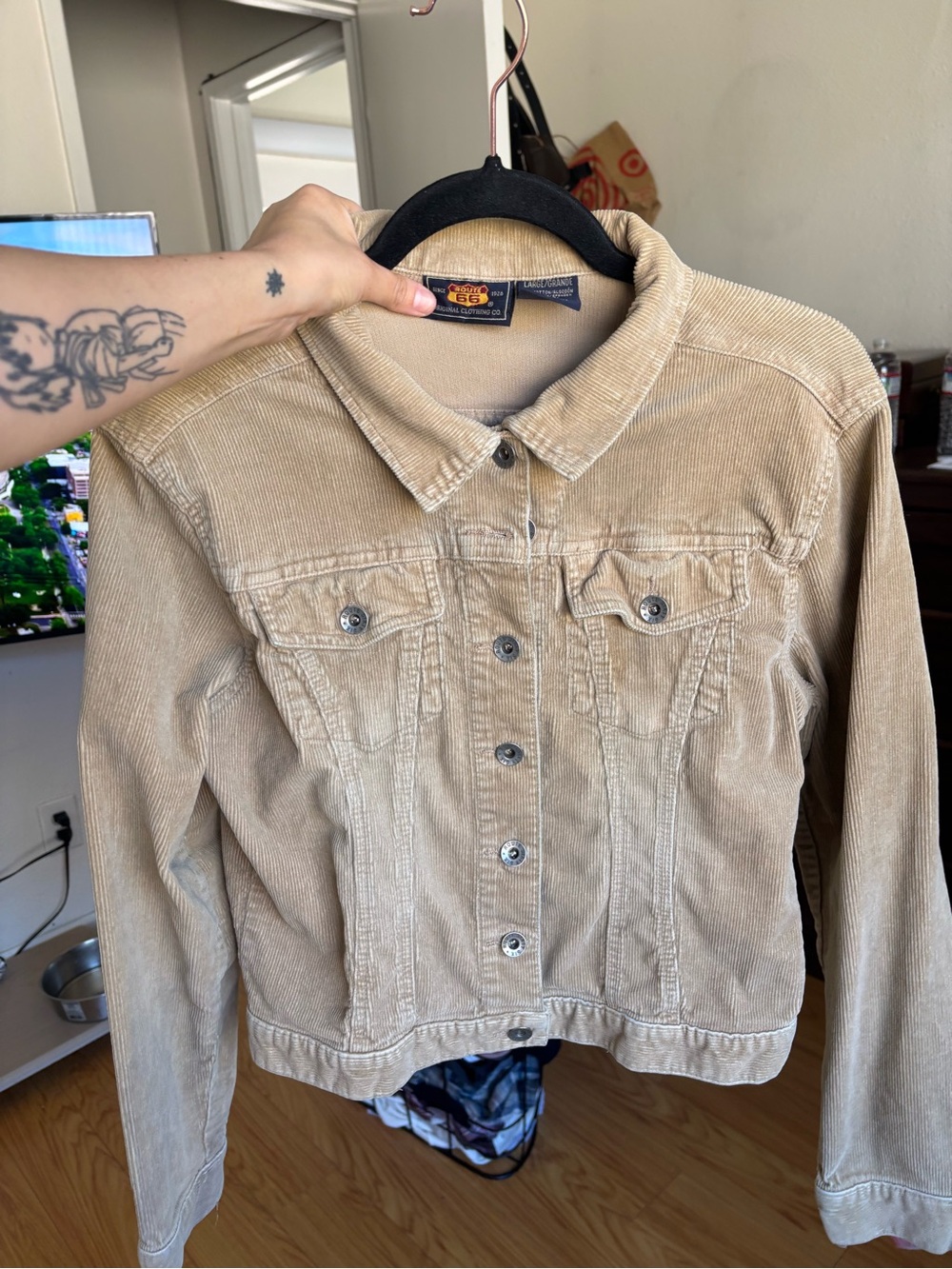 Route 66 Corduroy Jacket